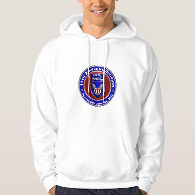 11th Airborne Division     Hoodie (Front)