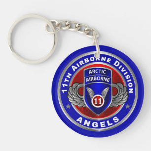 11th Airborne Division   Keychain