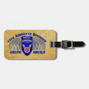 11th Airborne Division Luggage Tag