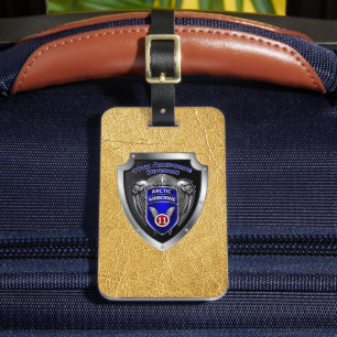 11th Airborne Division   Luggage Tag