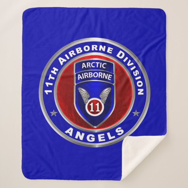 11th Airborne Division  Sherpa Blanket (Front)