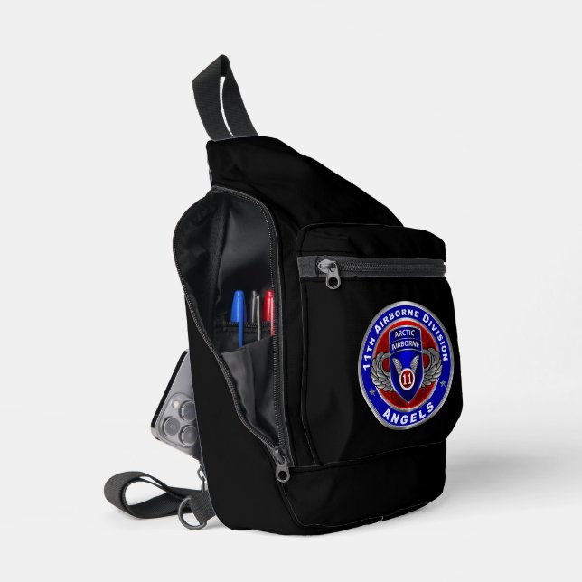 11th Airborne Division Sling Bag (Open)