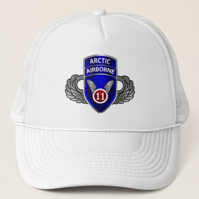 11th Airborne Division    Trucker Hat (Front)