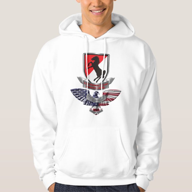 11th Armoured Cavalry Regiment Veteran Hoodie (Front)