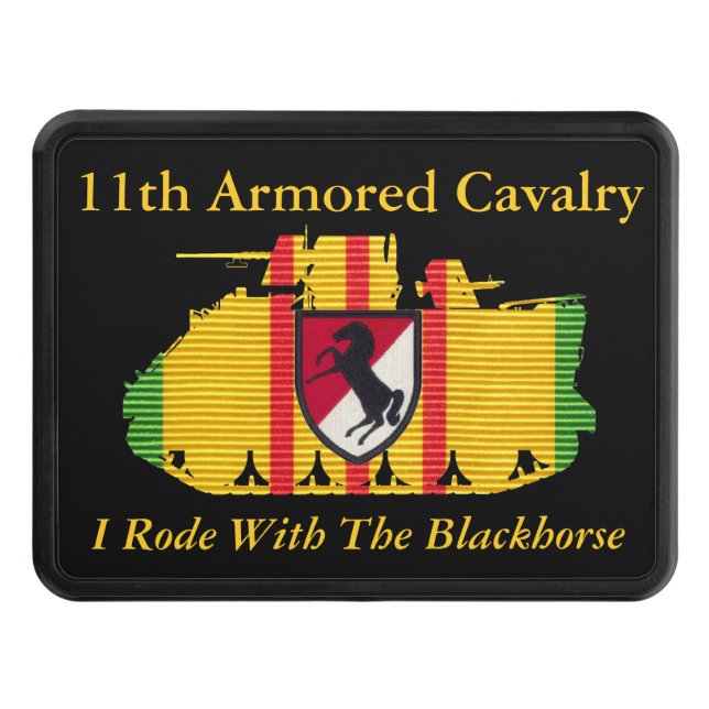 11th Armoured Cavalry VSM Track Hitch Cover (Front)