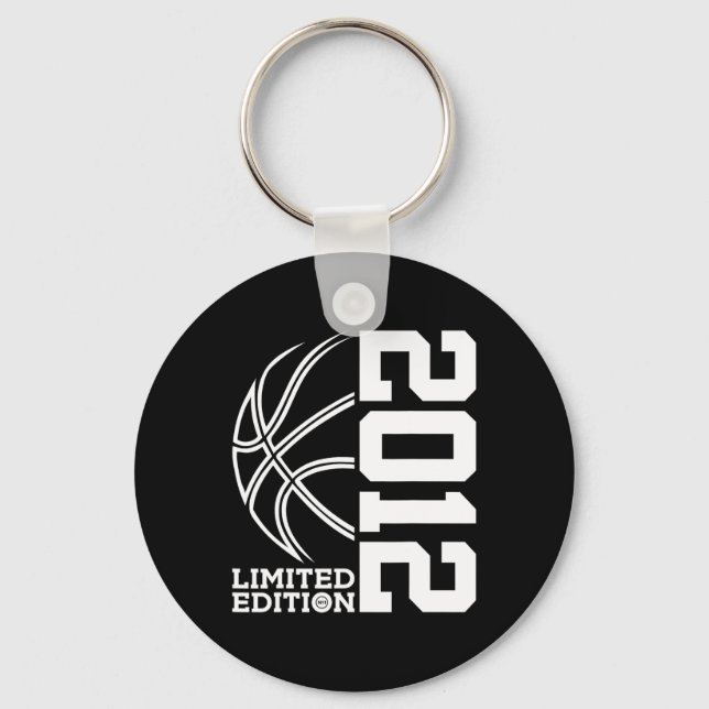 11th Birthday Basketball Limited Edition 2012 1 Keychain (Front)