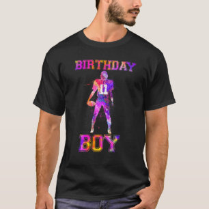 11th Birthday Football Theme Party Decorations 11 T-Shirt