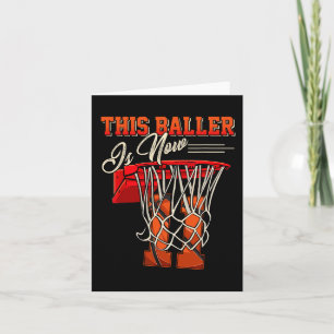 11th Birthday For Boy Basketball 11 Years Old Kid Card