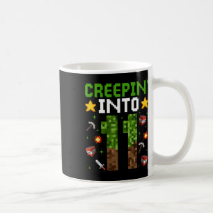 11th Birthday Gamer Pixel Creepin’ Into 11 Video G Coffee Mug