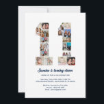 11th Birthday Number 11 Custom Photo Collage Invitation<br><div class="desc">Celebrate your child's momentous 11th Birthday with this cute invitation. It's a personalized photo collage invite that allows you to create a truly unique and memorable design. This customizable template lets you insert your own cherished photos, capturing the precious moments of your kid's year. This invitation is perfect for commemorating...</div>