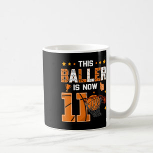 11th Birthday Sketll This Ller Is Now Eleven Years Coffee Mug