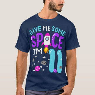 11th Birthday Space Rocket T-Shirt