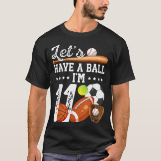 11Th Birthday Sports Birthday Party Eleven Year T-Shirt