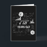 11th Birthday Square Root Math 11 Years Old Bday Card<br><div class="desc">Birthday Design For anyone who's horoscope say difficult & Stubborn But totally worth.Wear it with pride at work,  school gym perfect to pair with shorts,  leggings or jeans for a casual yet trendy Look</div>