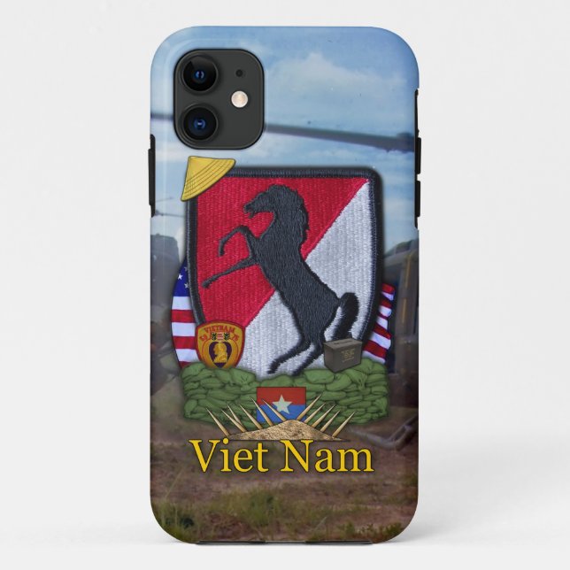 11th cavalry ACR air cav nam Vietnam Case-Mate iPhone Case (Back)