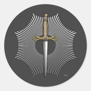 11th Degree: Sublime Master Elected Classic Round Sticker