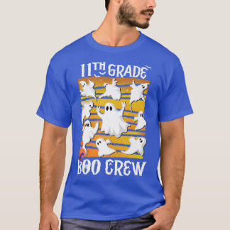 11th Grade Boo Crew Teacher Student Team Spooky Ba T-Shirt