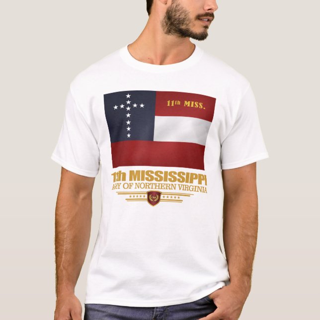 11th Mississippi Infantry T-Shirt (Front)