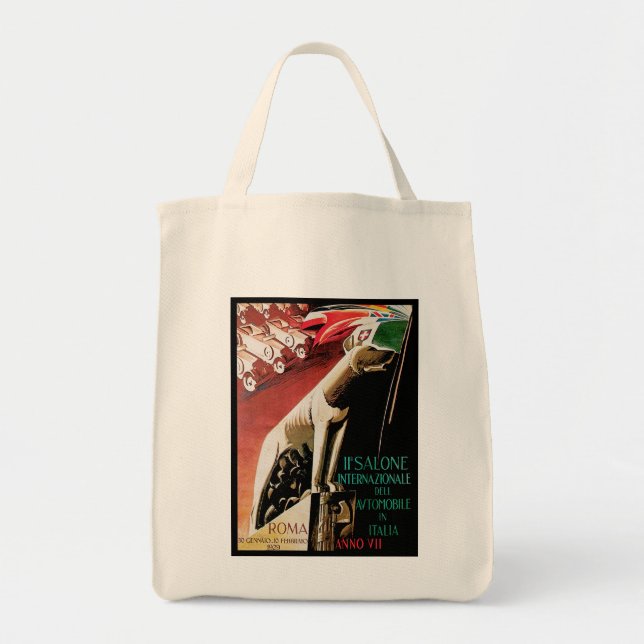 11th Salone Internazionale Automobile ~ Roma Tote Bag (Front)