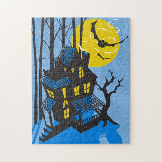 11x14 Haunted House Puzzle pour les personnes aveu