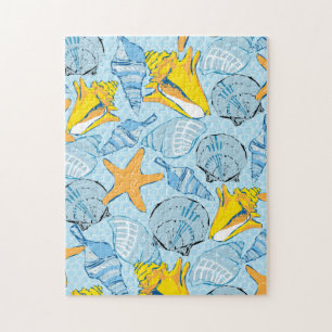 11x14 Shells Puzzle for Colorblind People