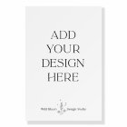 11x14" Sign Printing | Upload Your Design to Print