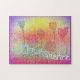 11x14 Springtime   Puzzle with Gift Box