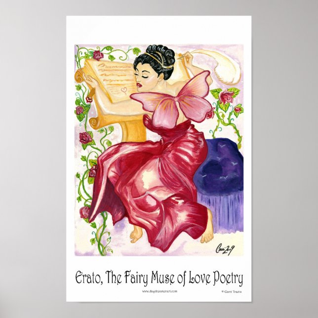 11x17 Poster Erato The Fairy Muse (Devant)