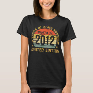 11yr Bday Son Boy Funny 2012 11th 11 Year Old Birt T-Shirt
