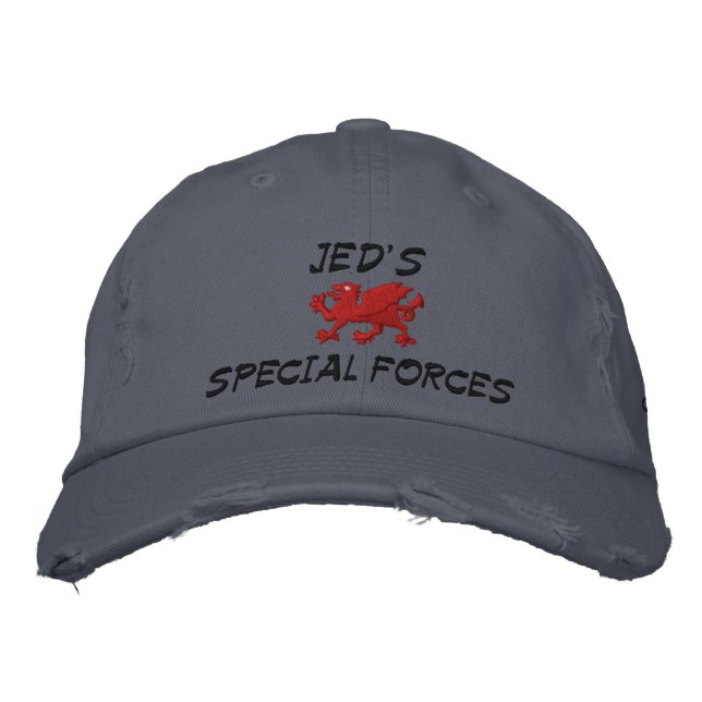 120544813351654171, JED'S, SPECIAL... - Customized Embroidered Hat (Front)