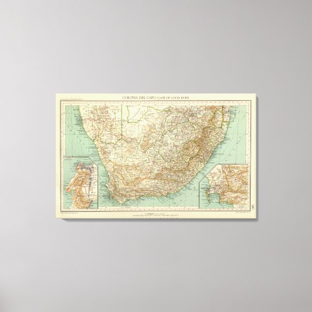 120 Cape Colony Canvas Print (Front)