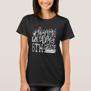120th day Of School 8th Grade Teacher - 120 days F T-Shirt