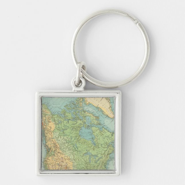 12122 North America Physical Keychain (Front)