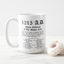 1215 A.D.™ Magna Carta Baron Enforcers Classic Mug