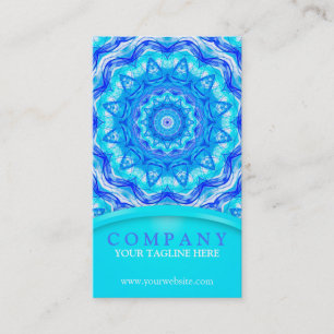 121 Enchanted SeaStar Mandala Business Card