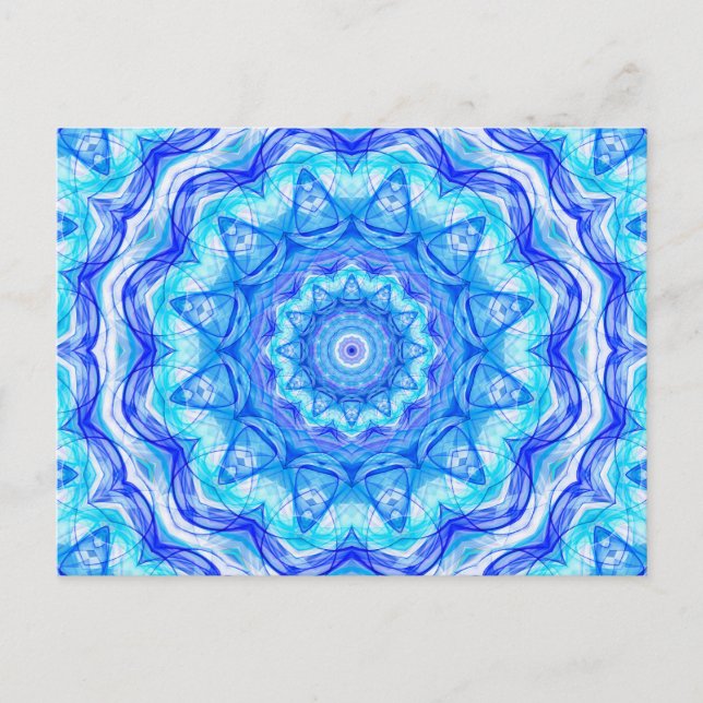 121 Enchanted SeaStar Mandala Postcard (Front)