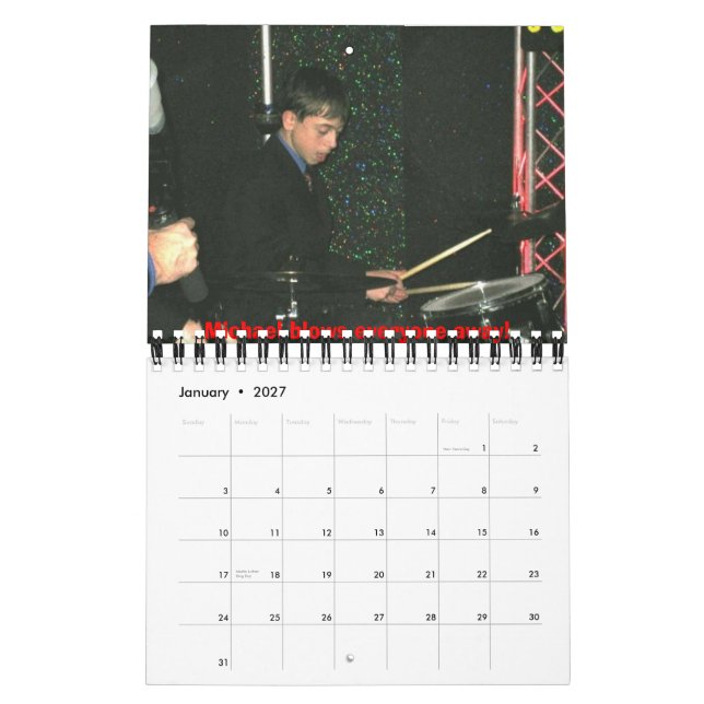 12406cd 001, Family Calendar 2007! (Jan 2027)