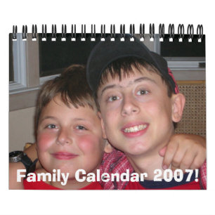 12406cd 001, Family Calendar 2007!