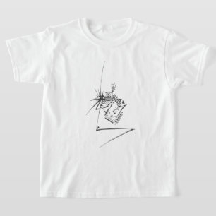 125 Black White Abstract Tribal Tattoo Art T-Shirt