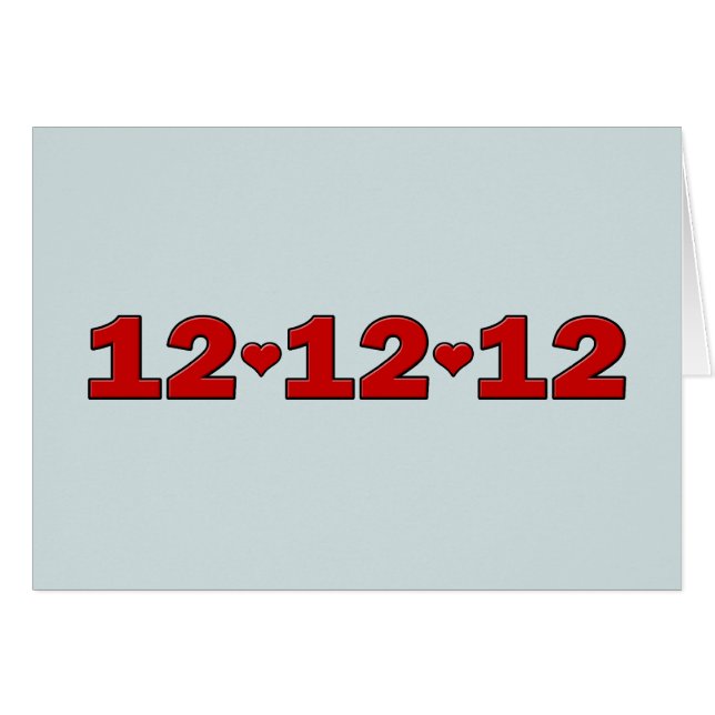 12.12.12 Coeurs (Devant horizontal)