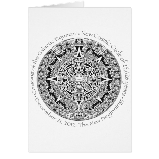 12.21.2012: The New Beginning Mayan commemorative (Front)