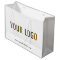 12.5 in Custom Gift Shopping Bag with Company Logo