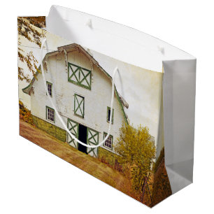 12.5lx4wx9h Large Gift Bag Sunset Barn Country Rus