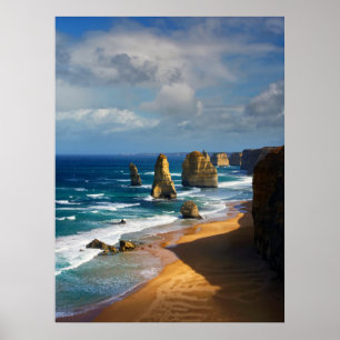 12 Apostles, Australia Poster