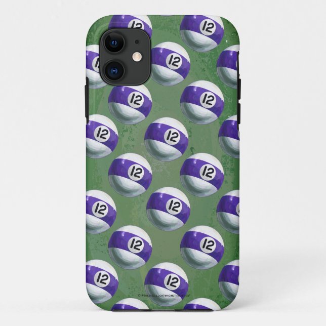 12 Ball Case-Mate iPhone Case (Back)