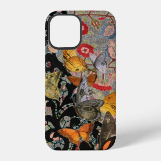 12 coque iphone William Morris BLACK LACE BUTTERFLIES