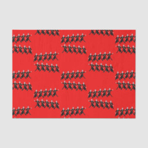 12 Days of Christmas 10 Lords A-Leaping Tissue Paper