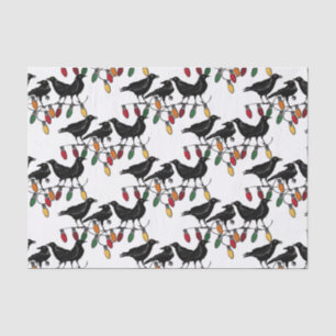 12 Days of Christmas 4 Calling Birds Tissue Paper