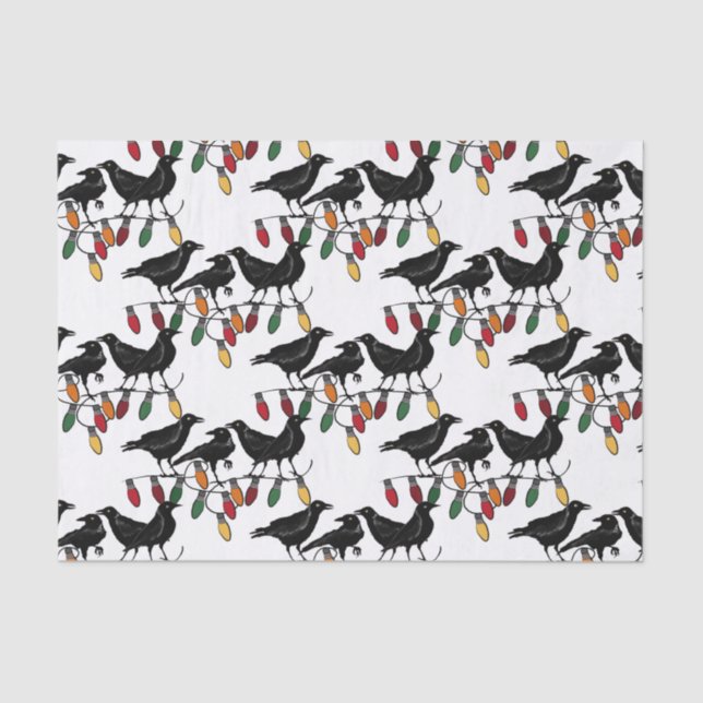 12 Days of Christmas 4 Calling Birds Tissue Paper (Front)