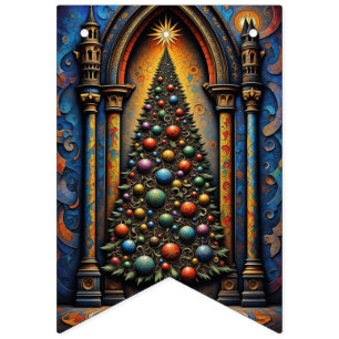 12 Days of Christmas Bunting Flags